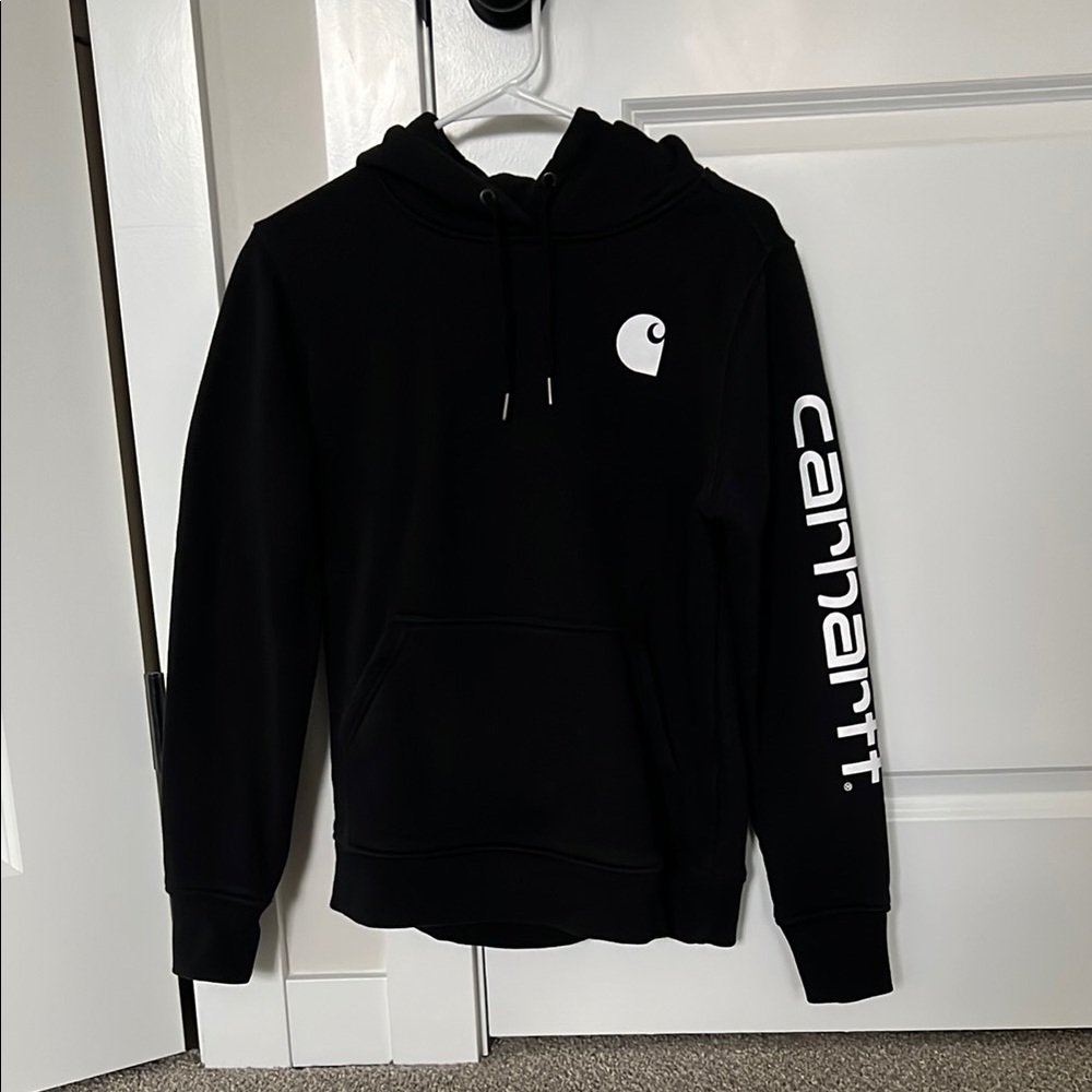 Carhartt Black Relaxed Fit Hoodie